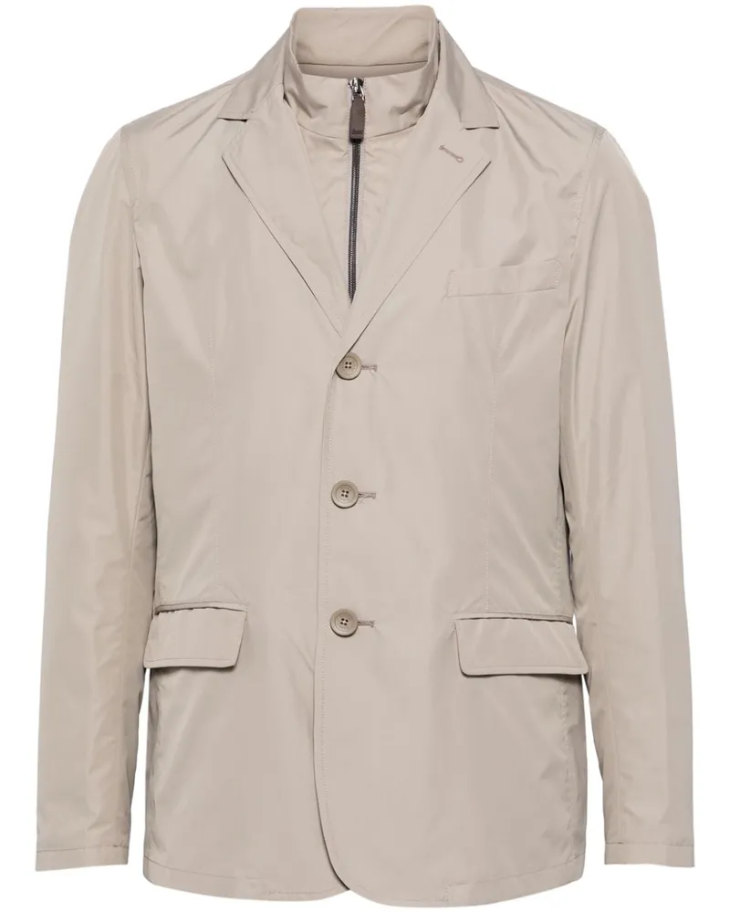 Herno Byron Sakko im Layering-Look - Grau Grau