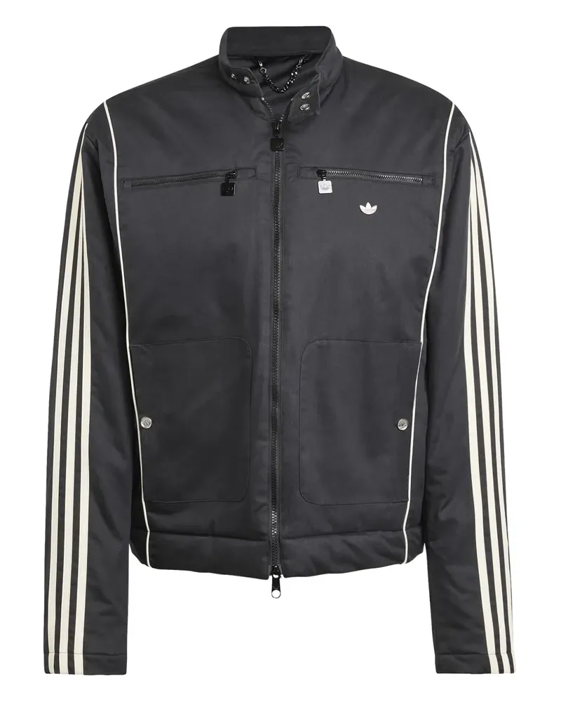 adidas Gewachste Jacke - Schwarz Schwarz