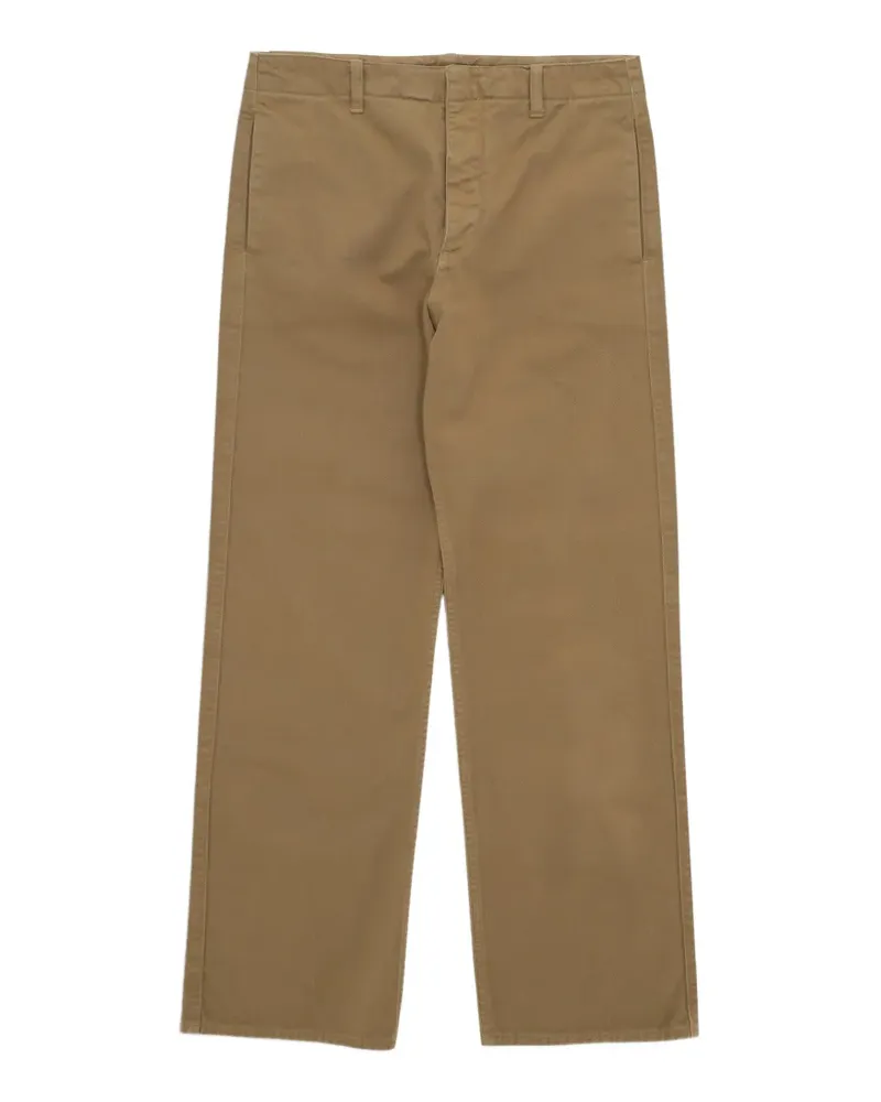 Fortela Jamie Straight-Leg-Hose aus Baumwolle - Nude Nude