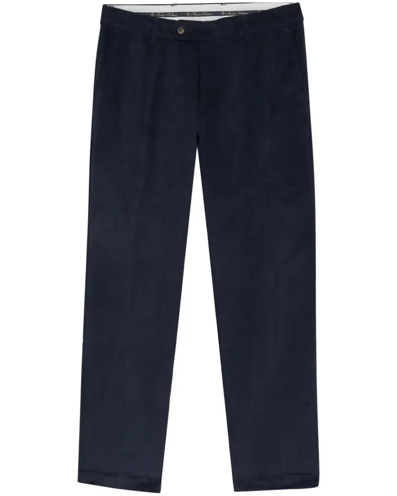 Brooks Brothers Chino aus Cord - Blau Blau