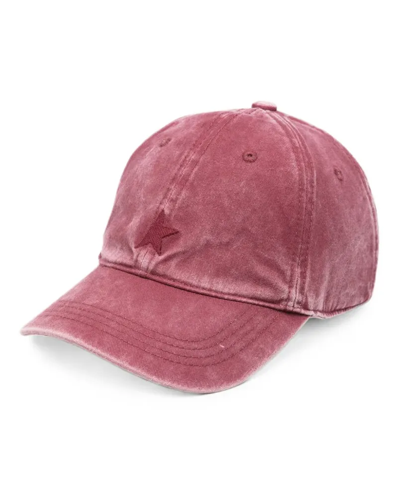 Golden Goose Journey star-embroidered baseball cap - Rot Rot