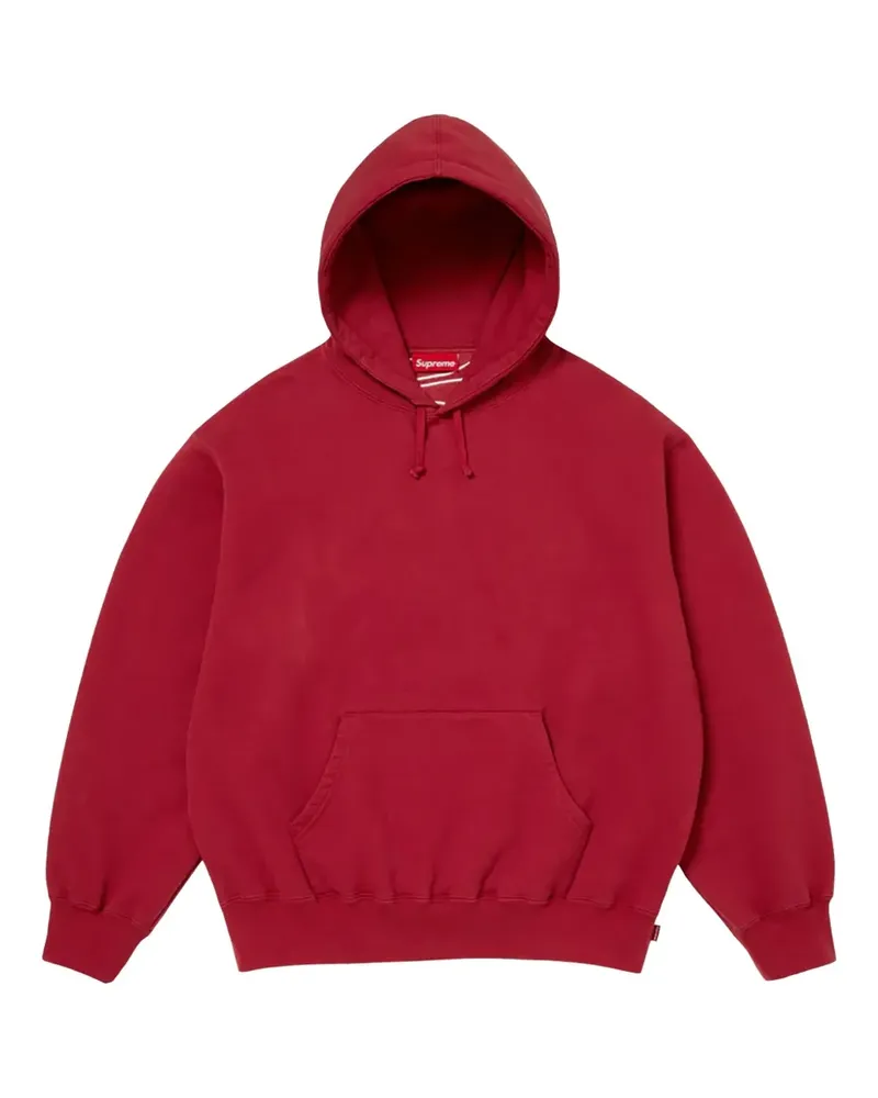Supreme Being Hoodie mit Logo-Applikation - Rot Rot