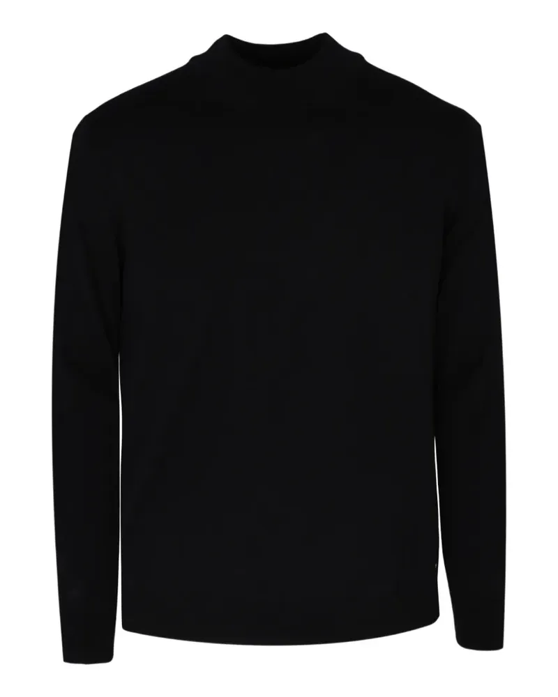Tombolini Pullover mit Stehkragen - Schwarz Schwarz