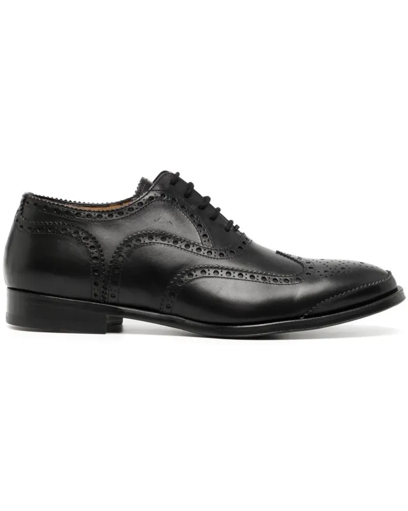 Alexander McQueen Klassische Budapester - Schwarz Schwarz