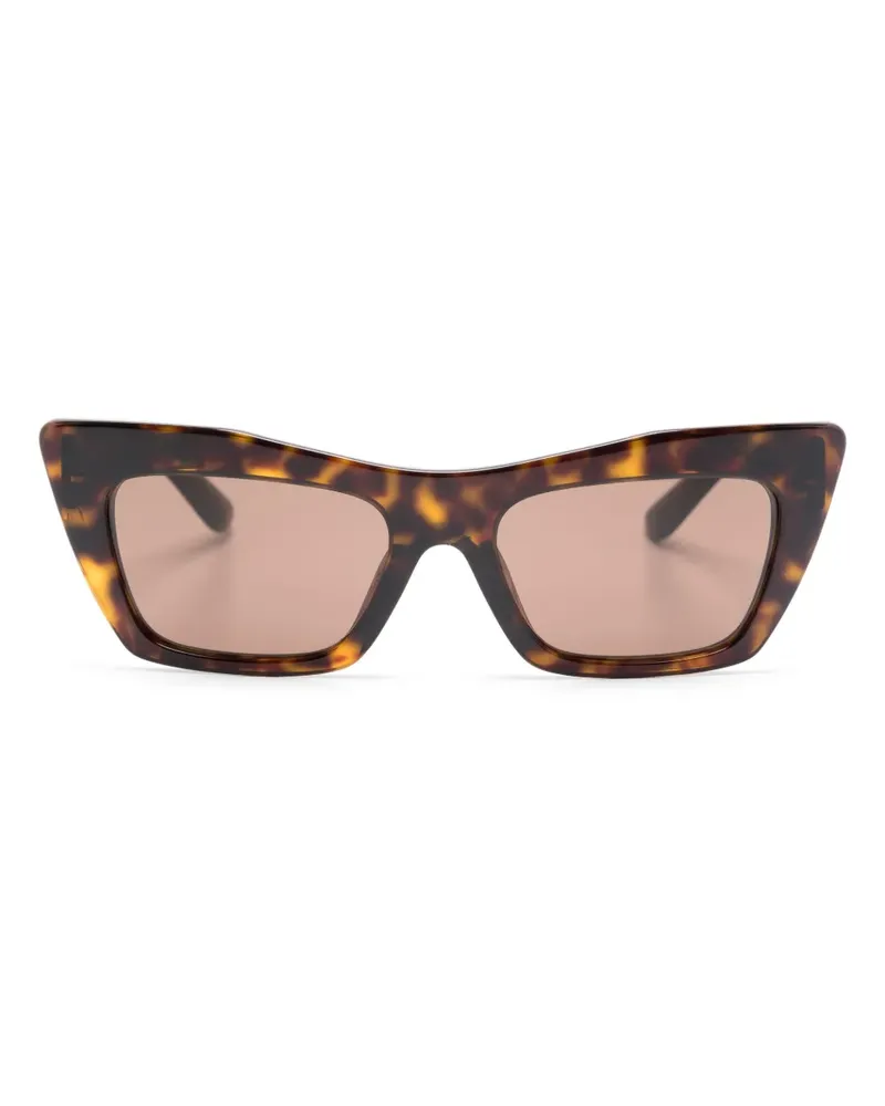 Dolce & Gabbana Sonnenbrille mit Cat-Eye-Gestell - Braun Braun
