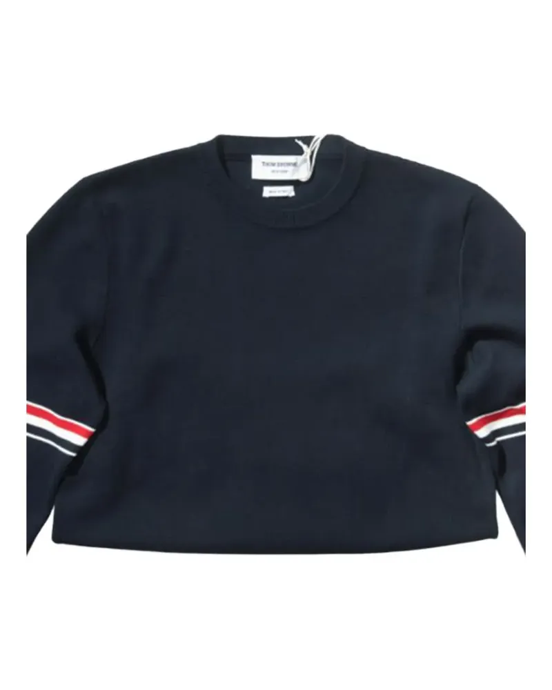 Thom Browne Loopback' Pullover - Blau Blau