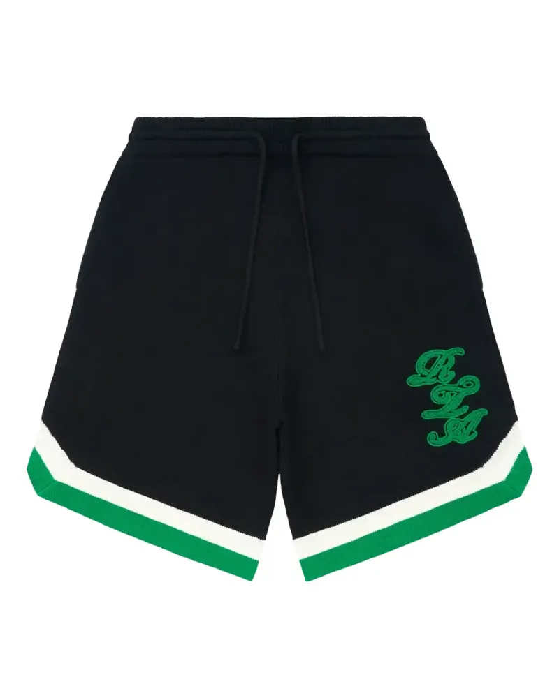 RTA drawstring-fastening track shorts - Schwarz Schwarz