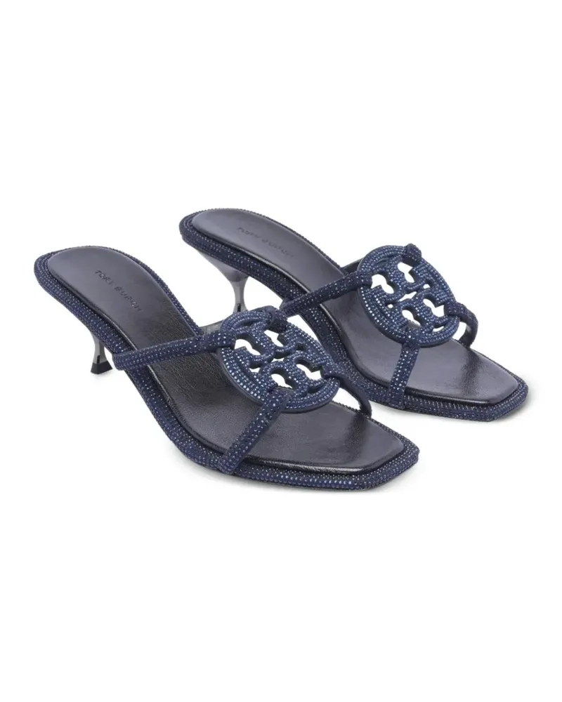 Tory Burch geo pavé sandals - Blau Blau