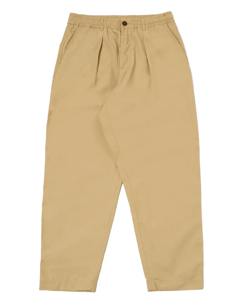 Universal Works Utility-Hose mit Falten - Nude Nude