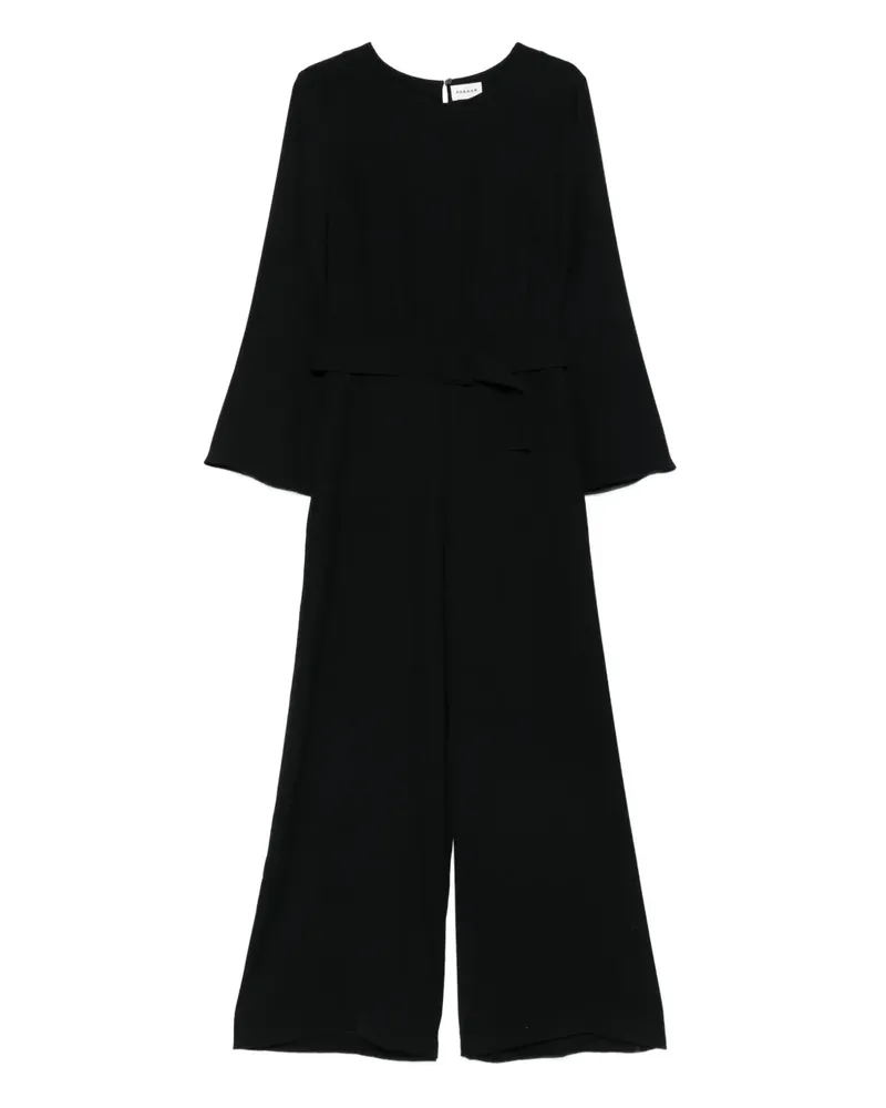 P.A.R.O.S.H. P.A.R.O H. Weiter Jumpsuit mit Gürtel - Schwarz Schwarz