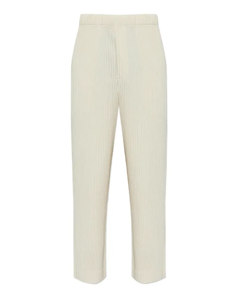 Issey Miyake Monthly Colors: March pleated trousers - Nude Nude
