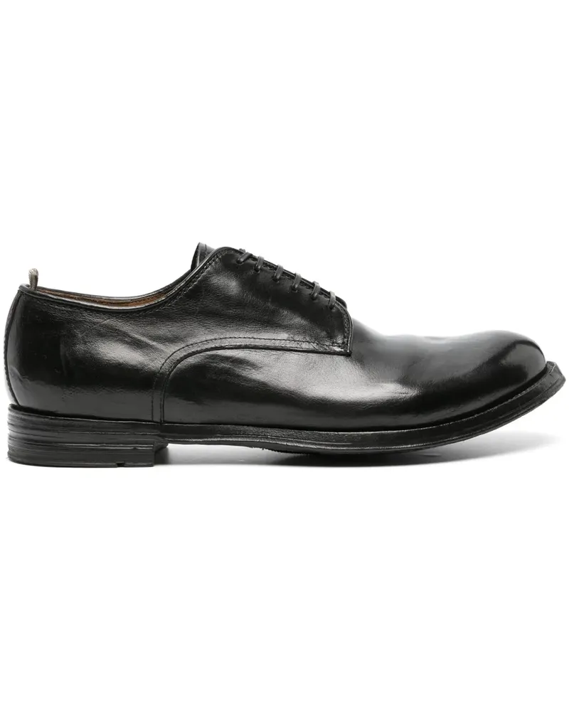 Officine Creative Italia Anatomia 012 Derby-Schuhe - Schwarz Schwarz
