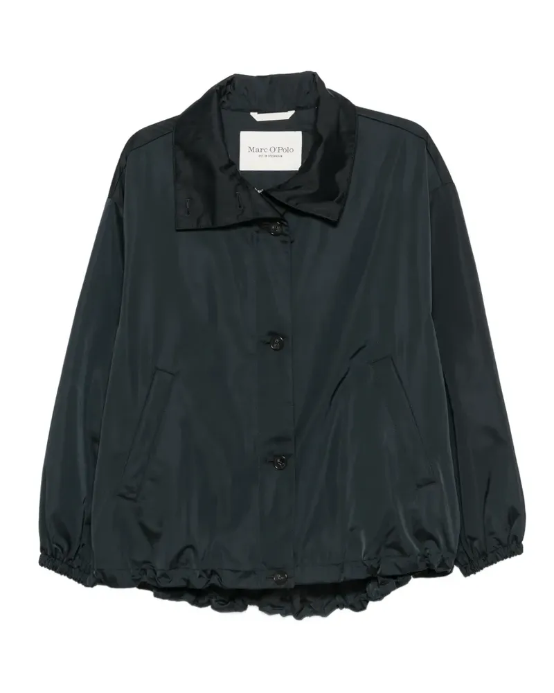 Marc O'Polo high-neck button-up jacket - Schwarz Schwarz