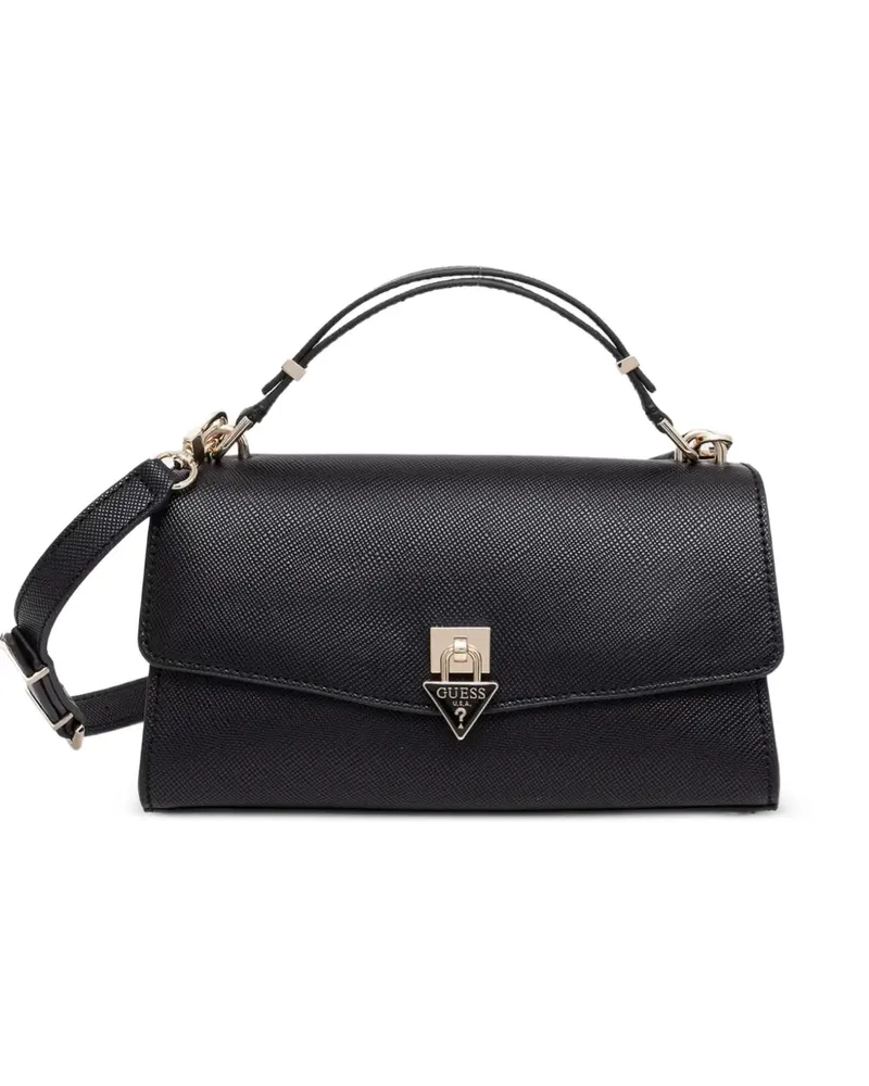 Guess Shopper mit Logo-Schild - Schwarz Schwarz