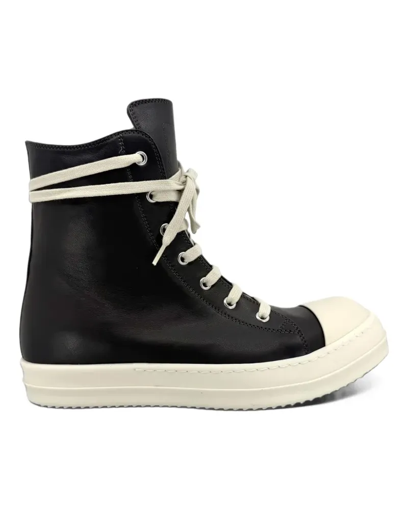 Rick Owens Sneakers aus Leder - Schwarz Schwarz