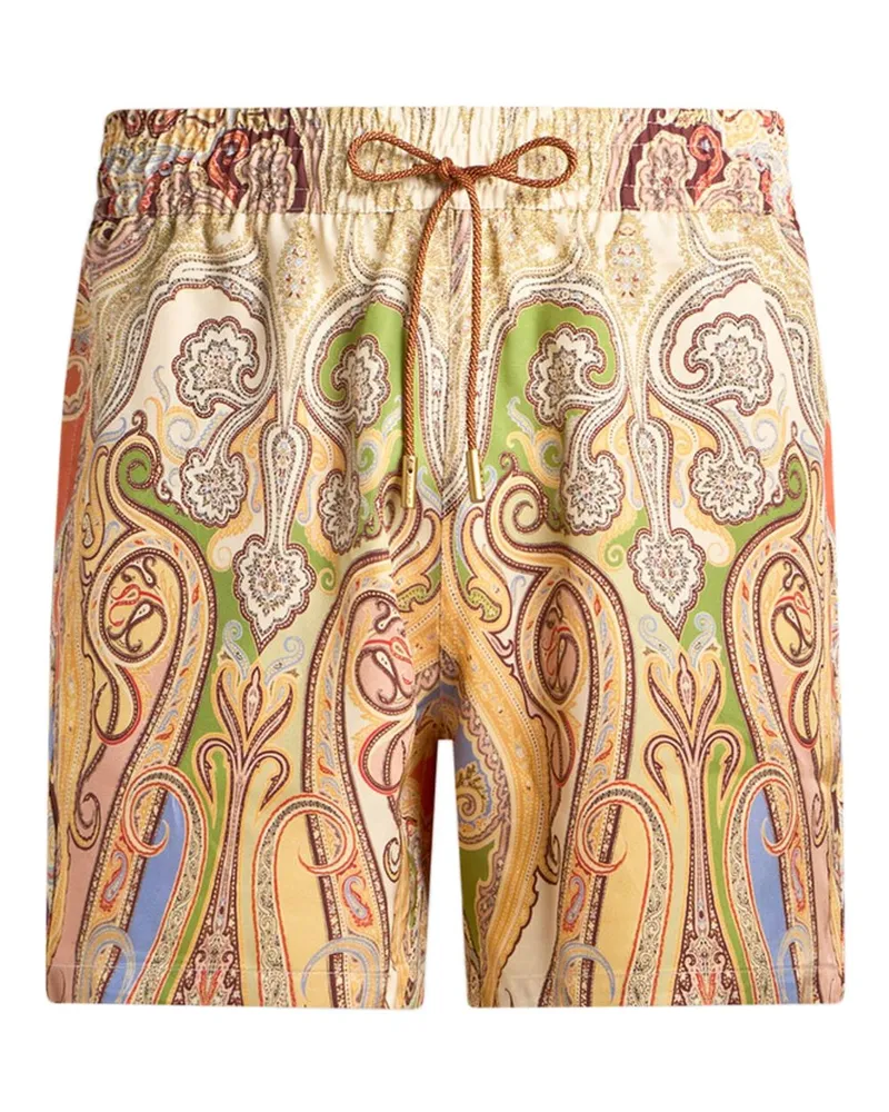 Etro Badeshorts mit Paisley-Print - Nude Nude