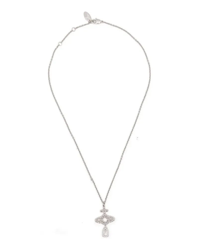 Vivienne Westwood Olympia necklace - Silber Silber