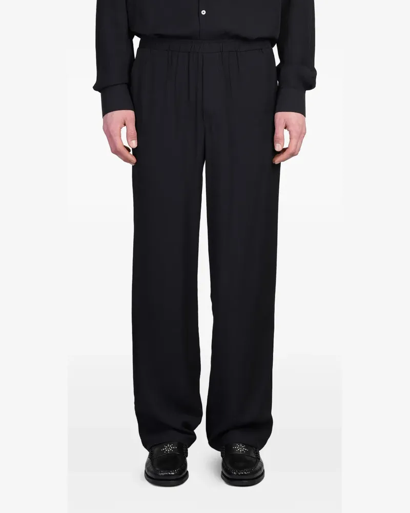 Family First Hose mit geradem Bein - Schwarz Schwarz
