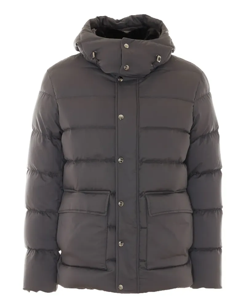 Herno hooded padded jacket - Grau Grau