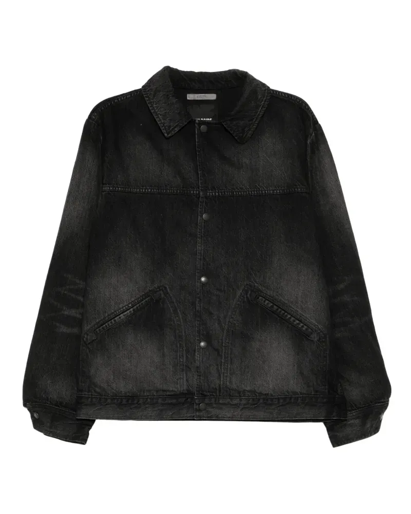 Yohji Yamamoto x MINEDENIM denim jacket - Schwarz Schwarz