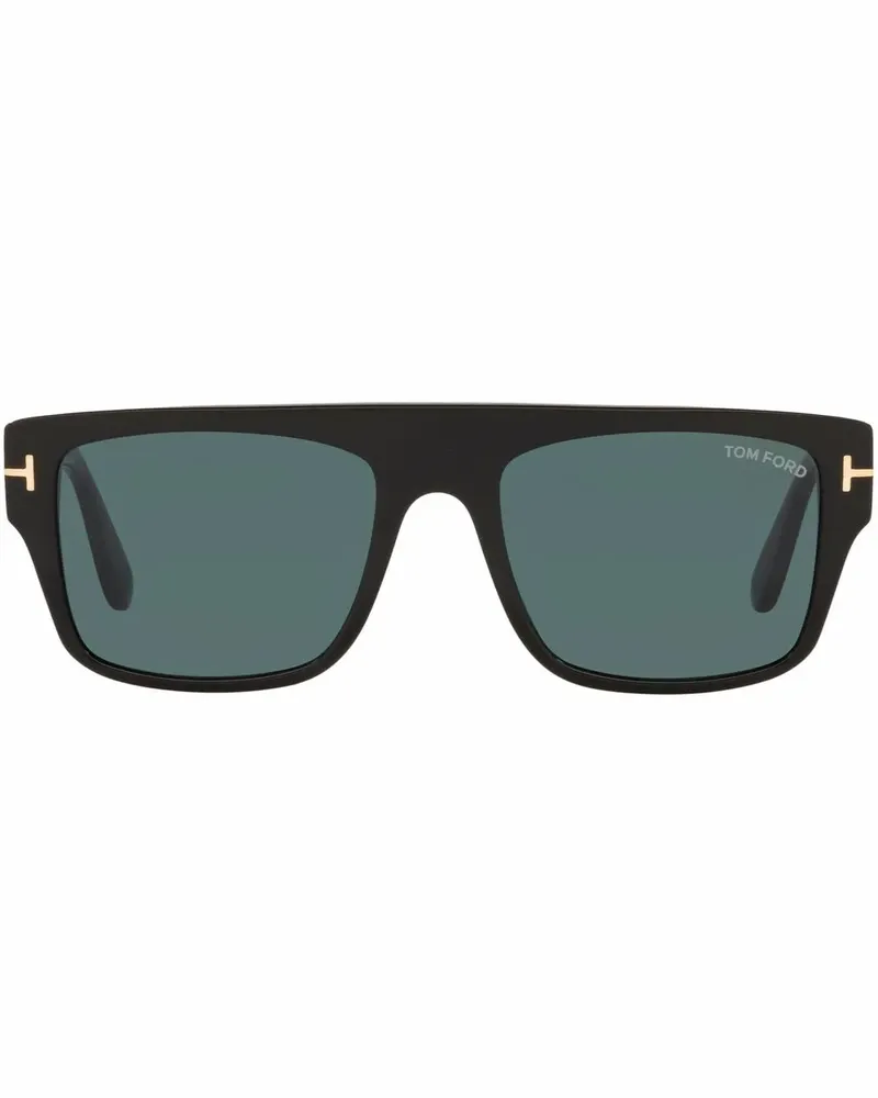 Tom Ford Eckige Dunning Sonnenbrille - Schwarz Schwarz
