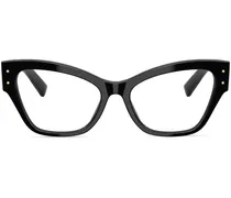 Brille im Cat-Eye-Design - Schwarz