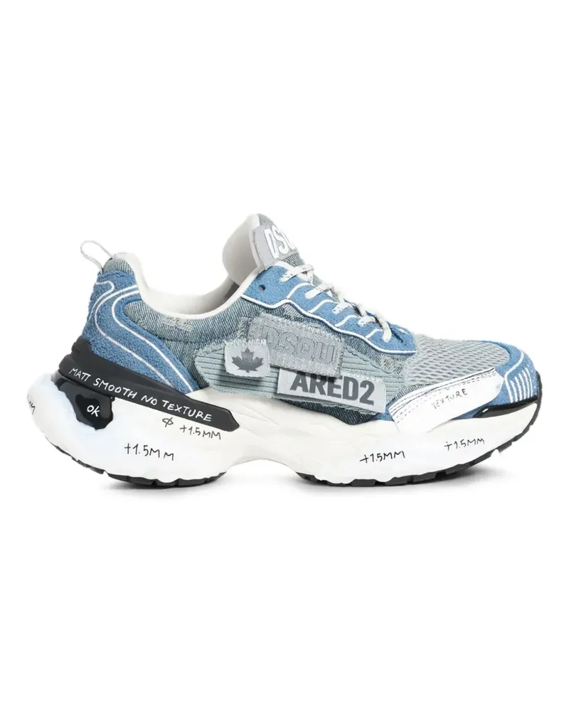 Dsquared2 Faster Sneakers - Blau Blau