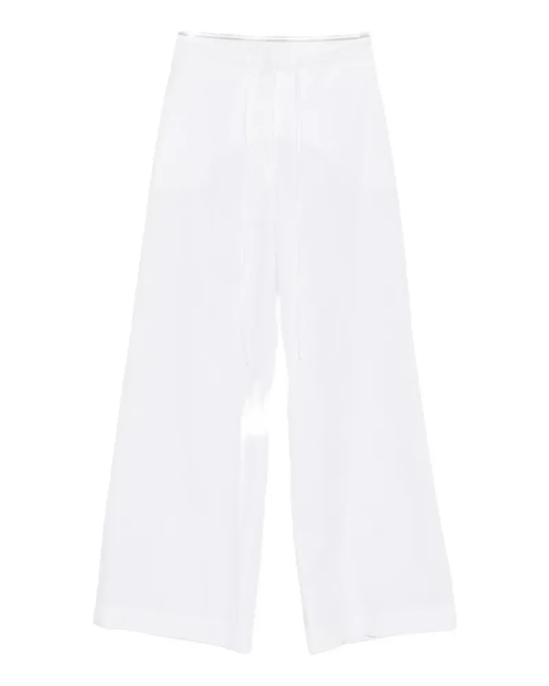 P.A.R.O.S.H. drawstring-fastening trousers - Weiß Weiß