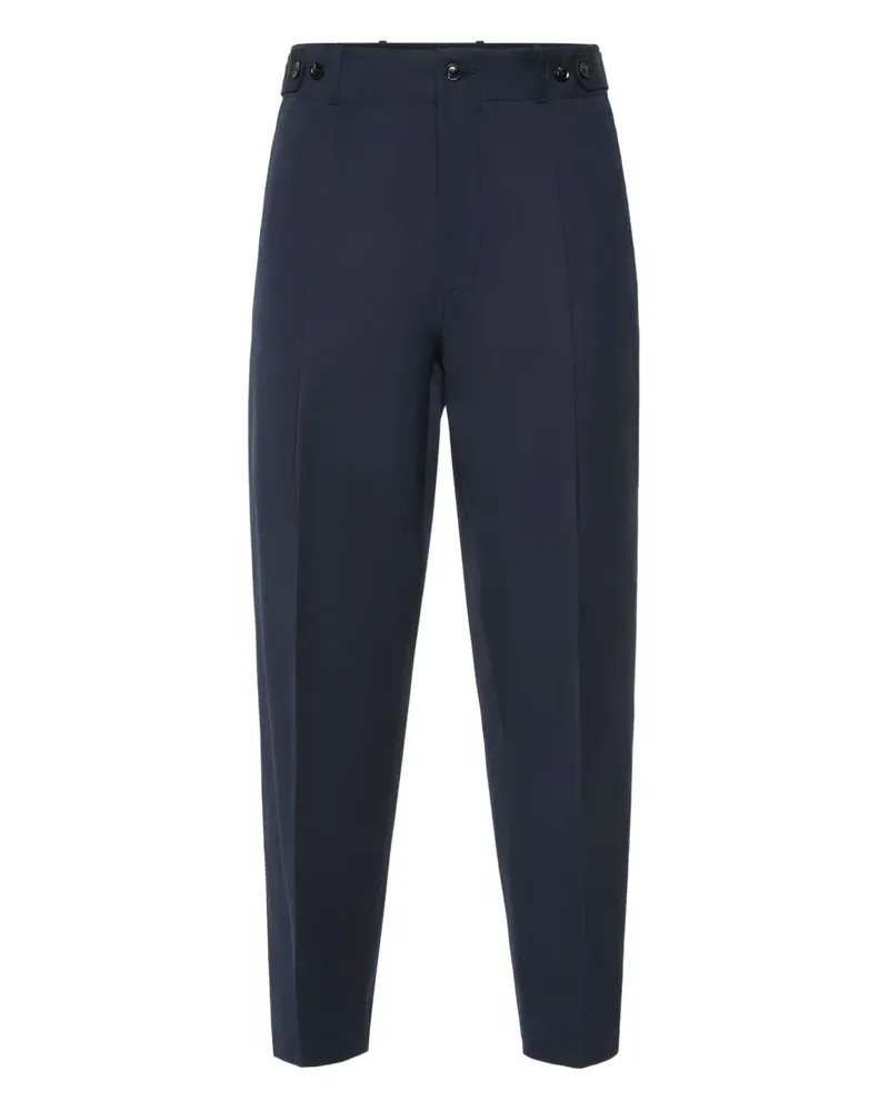 Philipp Plein Classic Fit Tapered-Hose - Blau Blau