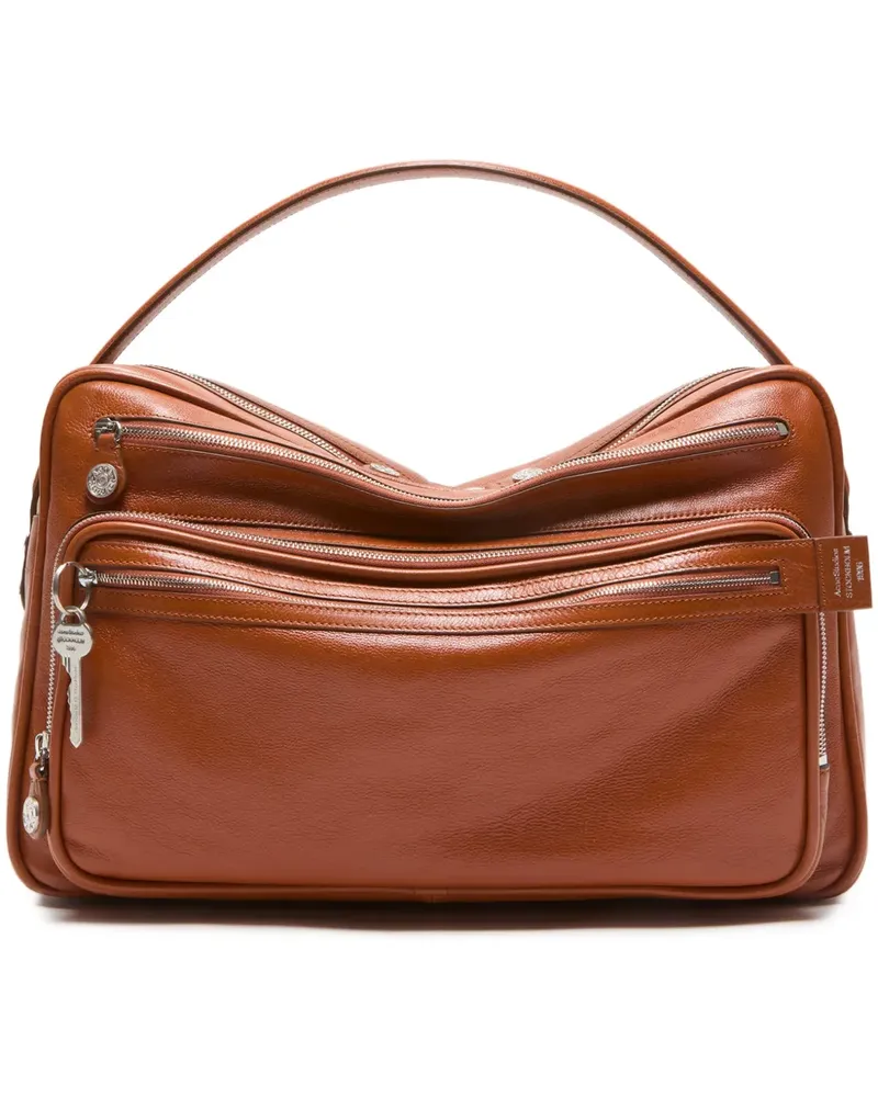 Acne Studios Mittelgroße Camero Schultertasche - Braun Braun