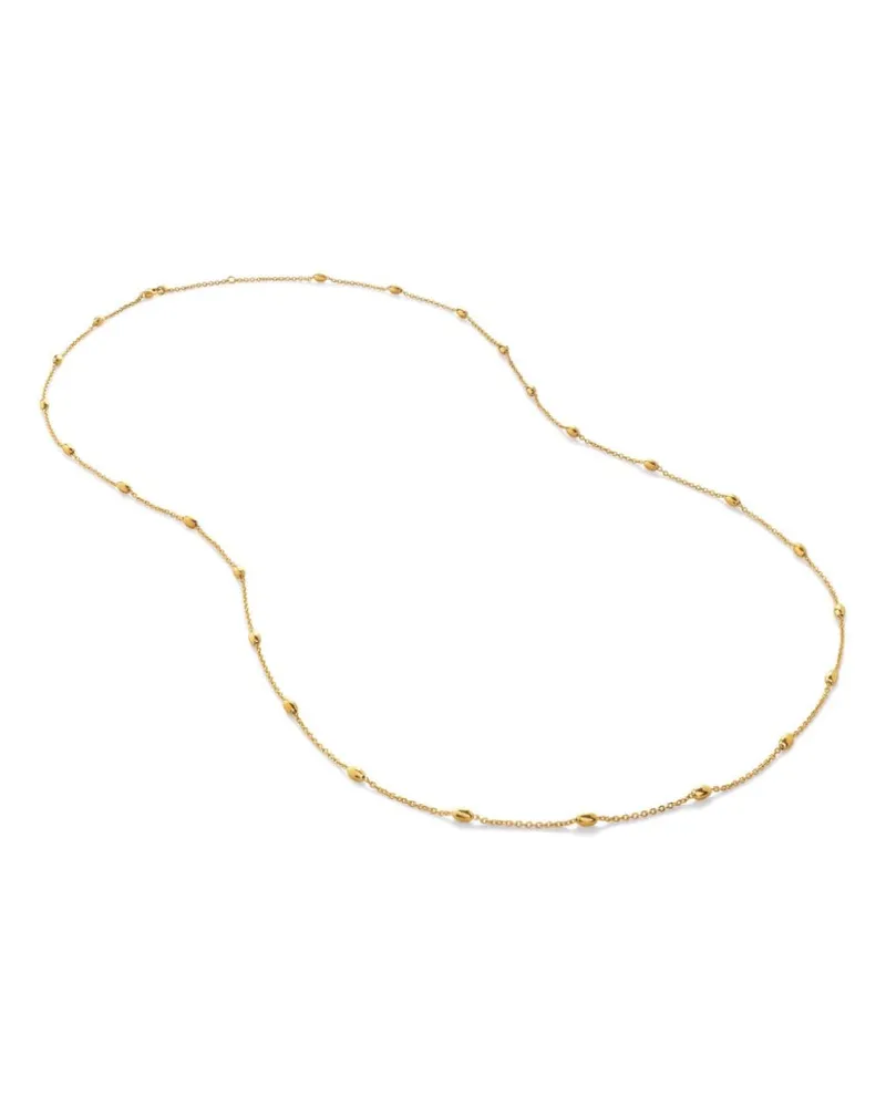 Monica Vinader Orbit Halskette mit Gold-Vermeil Gold