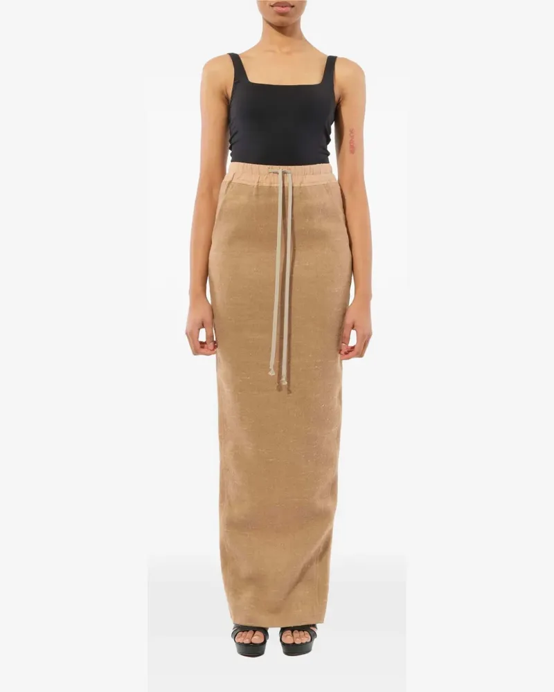 Rick Owens Pillar Rock mit Kordelzug - Nude Nude