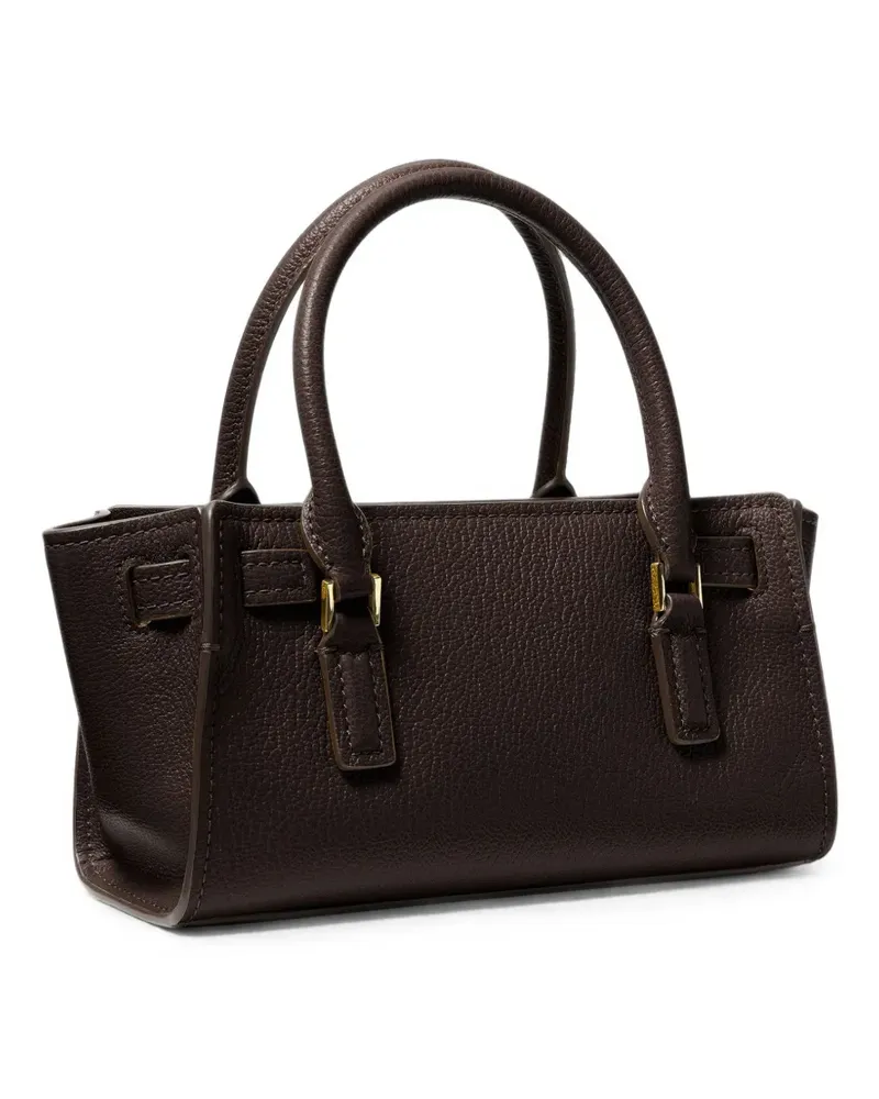 Michael Kors Extrakleine Hamilton Moderne Umhängetasche - Braun Braun
