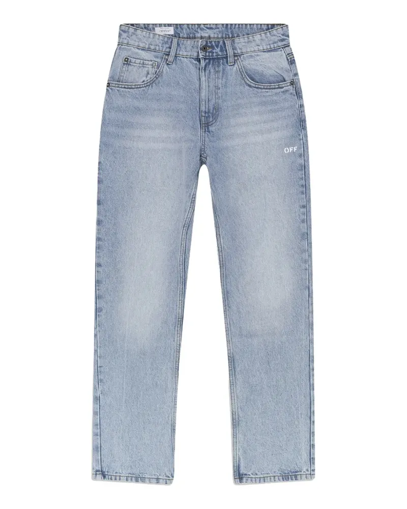 OFF-WHITE Spray Arrow Jeans mit lockerem Schnitt - Blau Blau