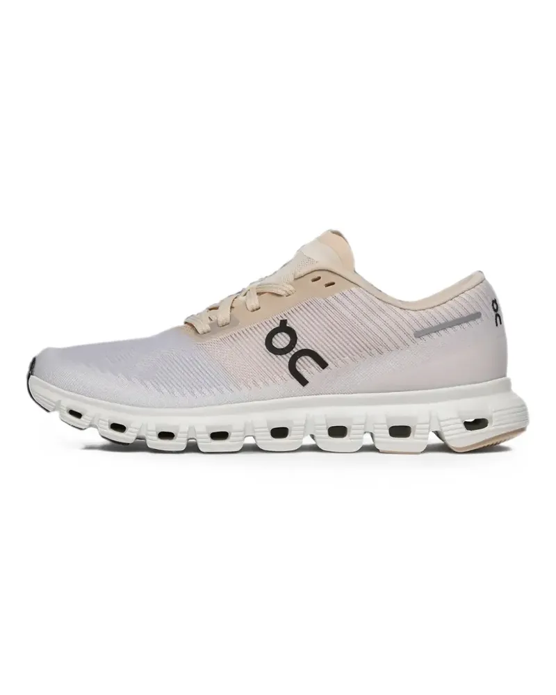 ON Cloud Push lace-up sneakers - Nude Nude