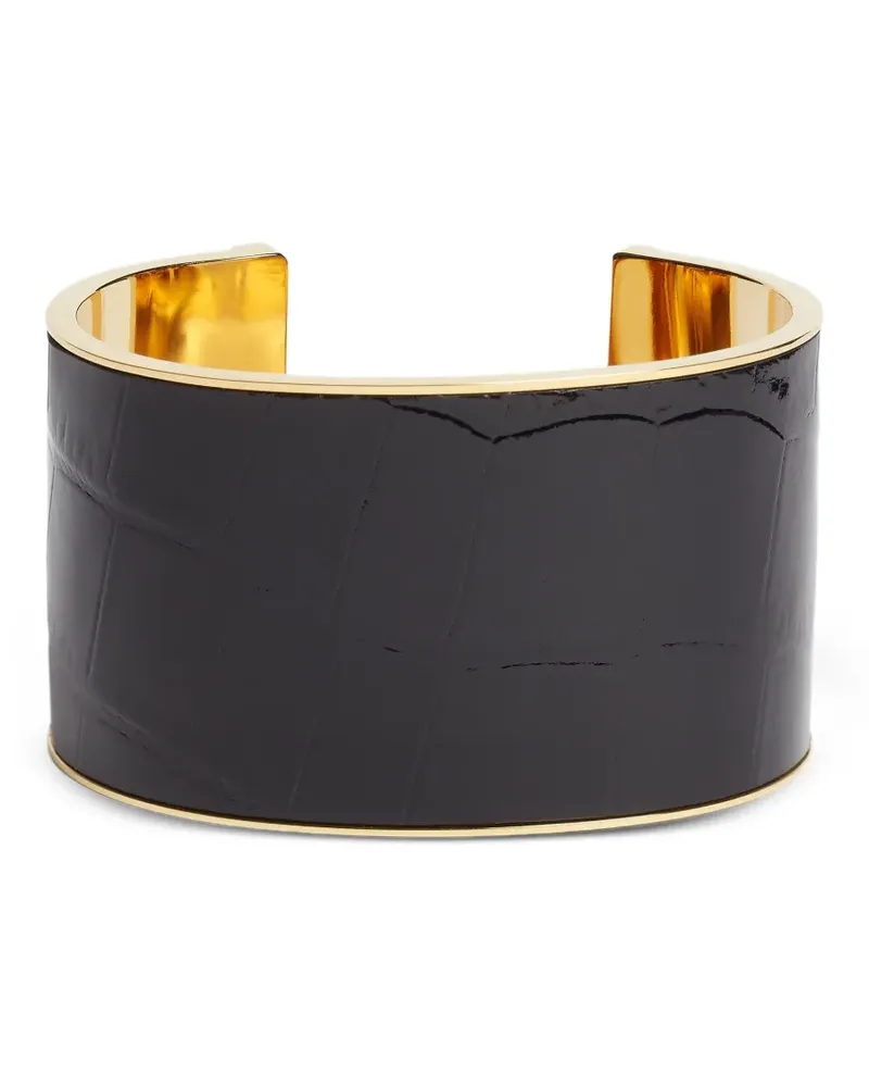 Dsquared2 Armspange mit Kroko-Optik - Gold Gold