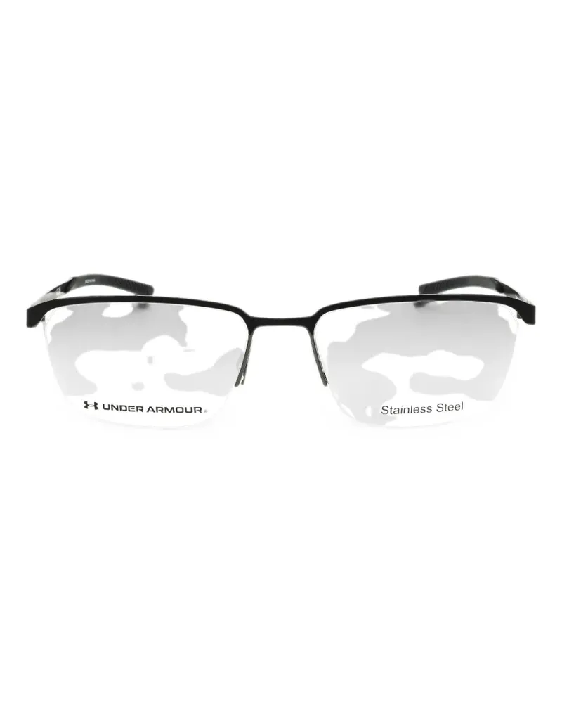 Under Armour Brille mit eckigem Gestell - Schwarz Schwarz