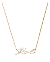 Karl Lagerfeld K Signature Halskette Gold