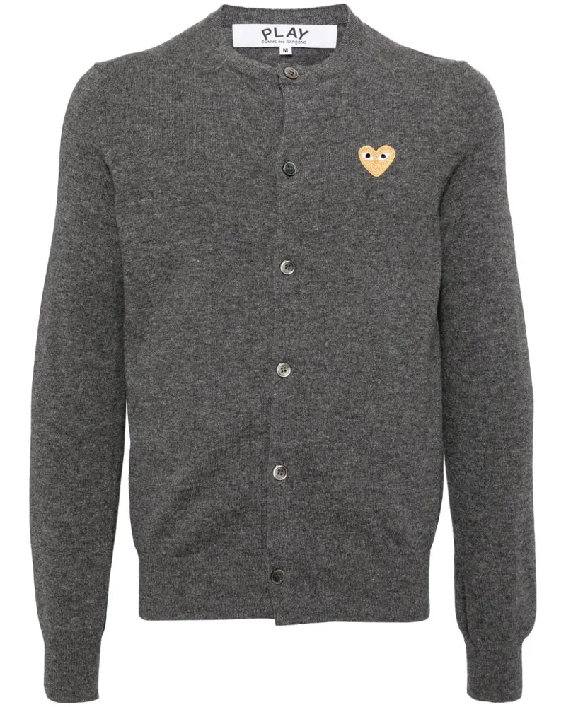 Comme des Garçons Klassischer Cardigan - Grau Grau