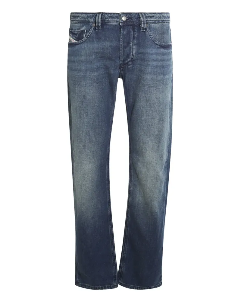 Diesel Jeans mit Logo-Patch - Blau Blau