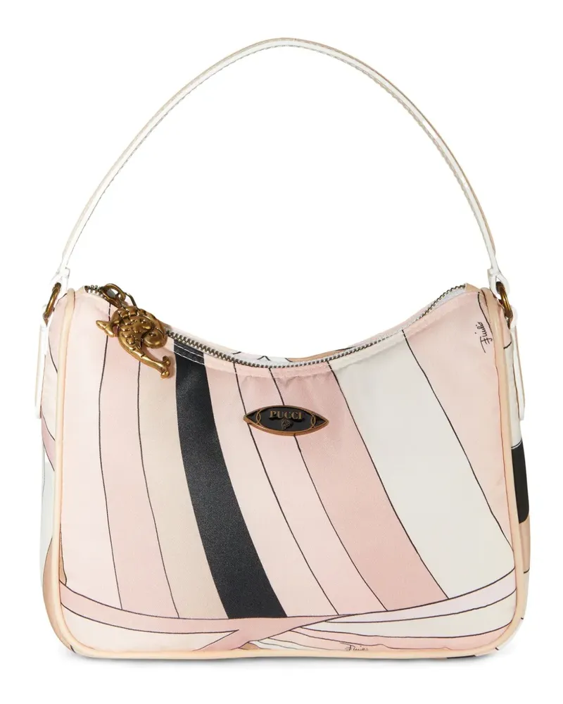 Emilio Pucci Yummy Schultertasche - Nude Nude