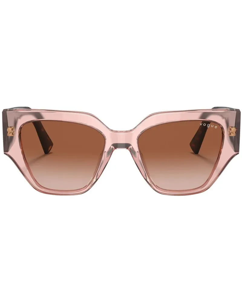 Vogue Transparente Sonnenbrille - Rosa Rosa