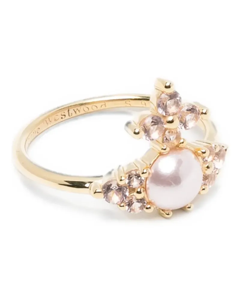 Vivienne Westwood Feodora Orb ring - Gold Gold