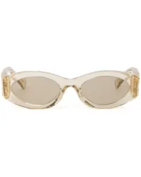 Miu Miu Miu Glimpse Cat-Eye-Sonnenbrille Nude