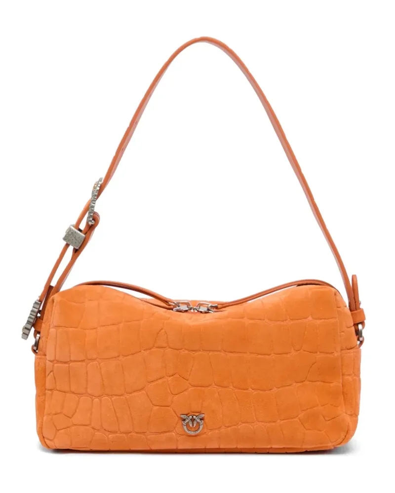 Pinko Love Birds Schultertasche - Orange Orange