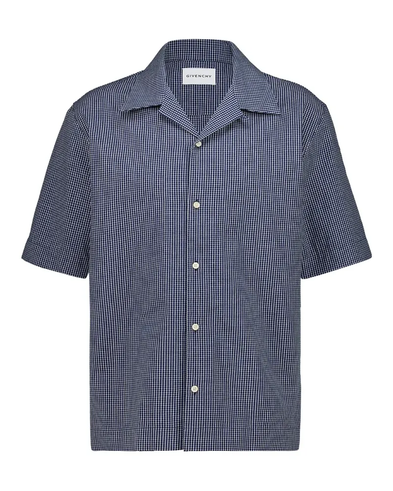Givenchy buttoned bowling shirt - Blau Blau