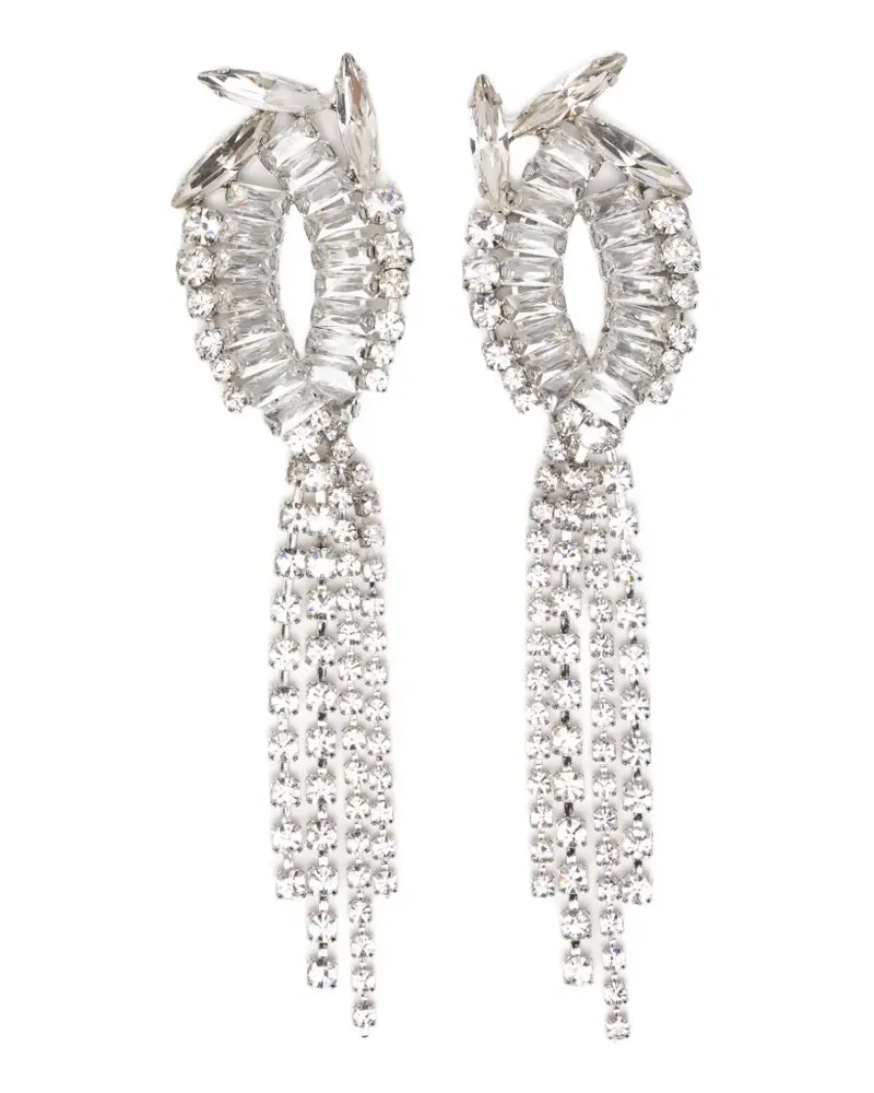 Semicouture Nikita Ohrringe mit Kristallen - Silber Silber