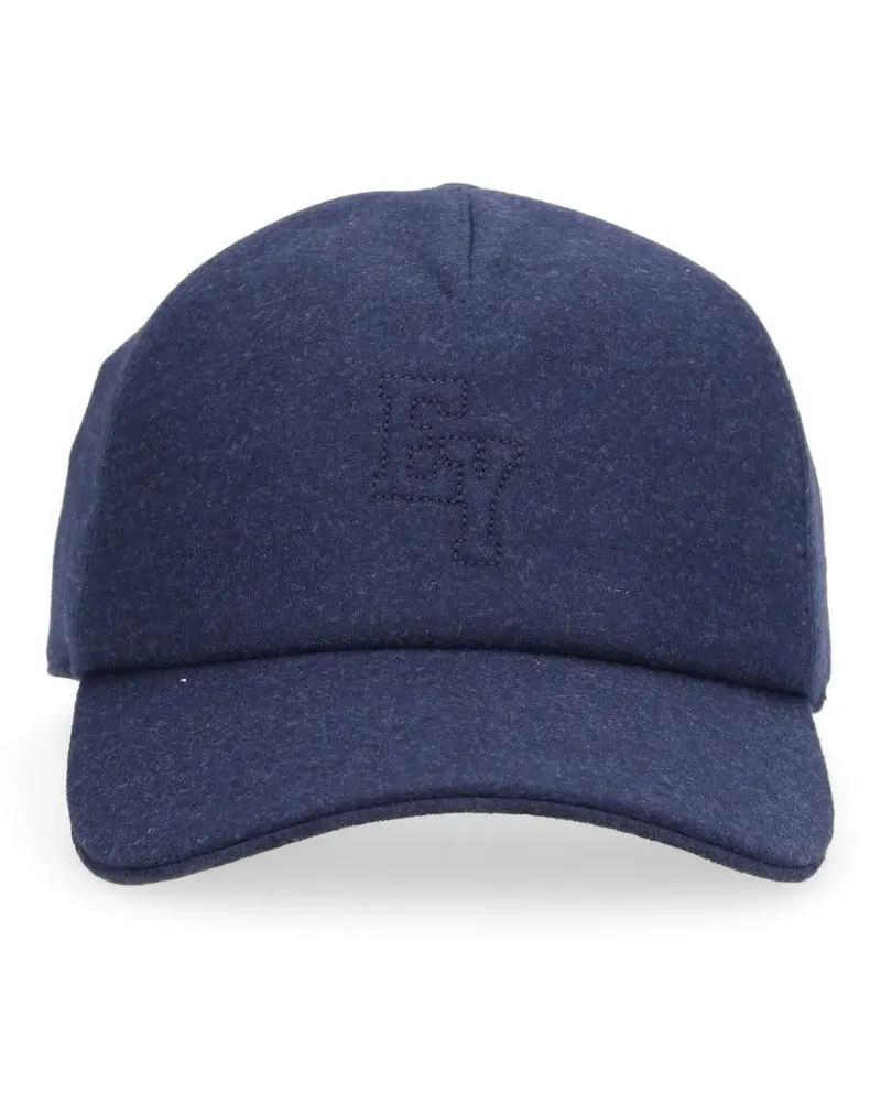 Eleventy Baseballkappe mit Klettverschluss - Blau Blau