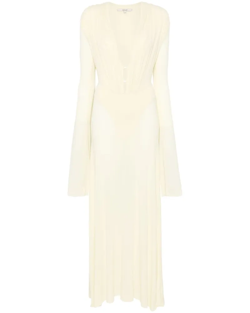 MANURÍ Suki Kleid - Gelb Gelb
