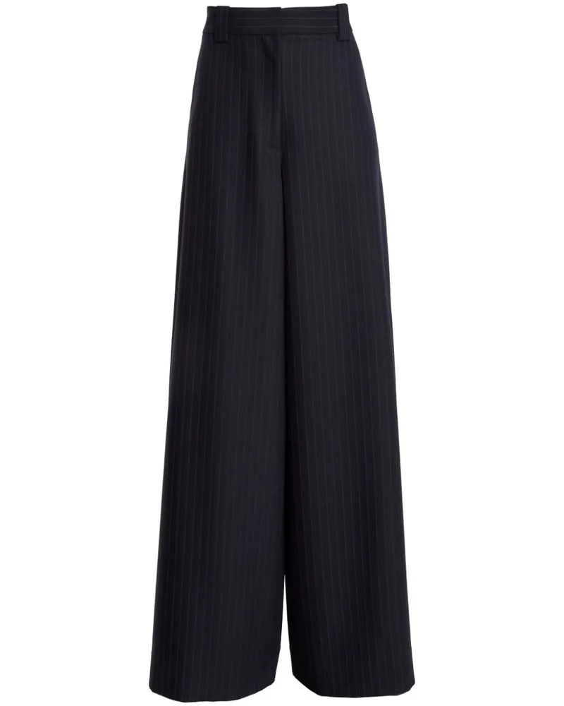 KHAITE Jacob Hose mit weitem Bein - Schwarz Schwarz